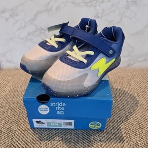 New in Box Stride Rite 360 Storm-2 Blue Light-Up Shoes - Size 13M